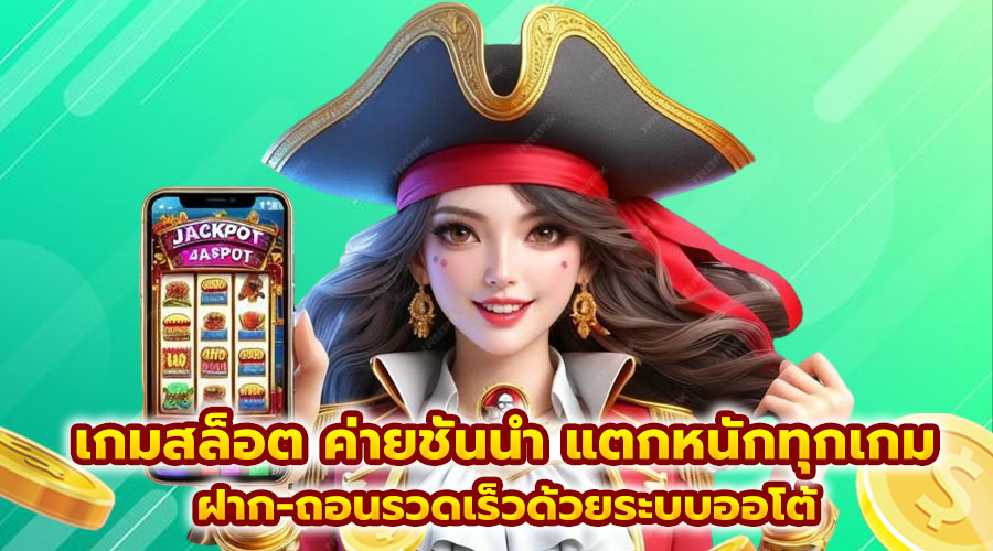 เกมสล็อต ค่ายชั้นนำ แตกหนักทุกเกม